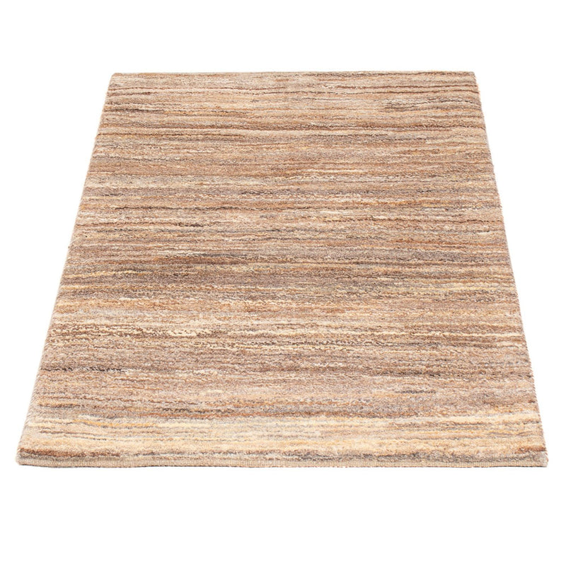 Gabbeh-matta - persisk - 96 x 60 cm - ljusbrun