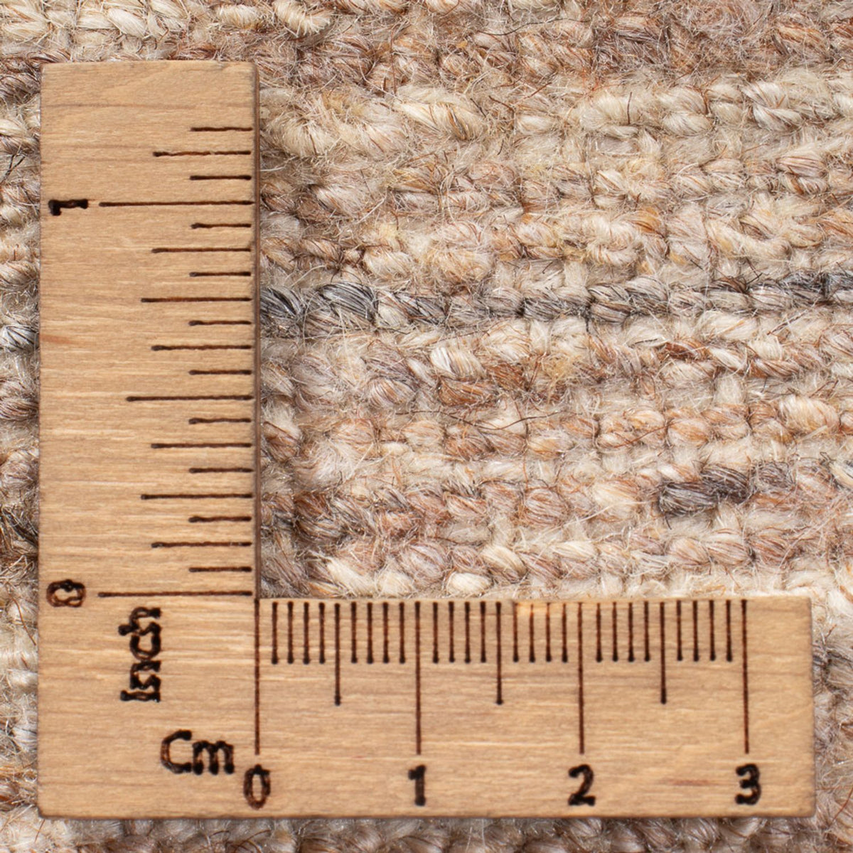 Gabbeh-matta - persisk - 90 x 60 cm - ljusbrun