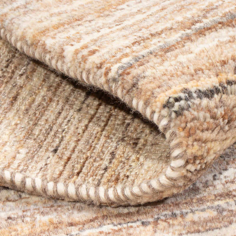 Gabbeh-matta - persisk - 92 x 60 cm - ljusbrun