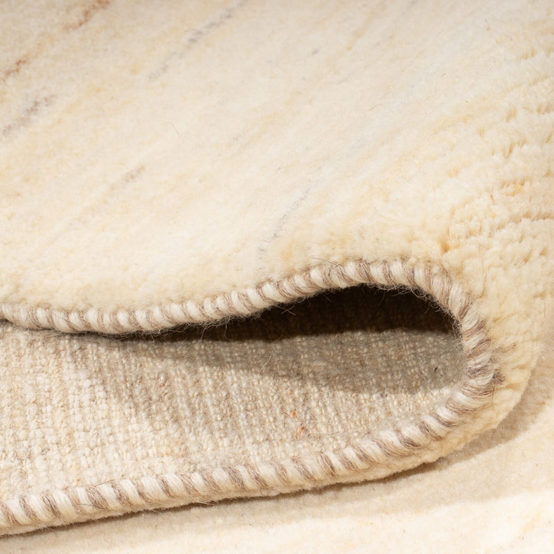 Gabbeh-matta - persisk - 240 x 175 cm - ljusbeige