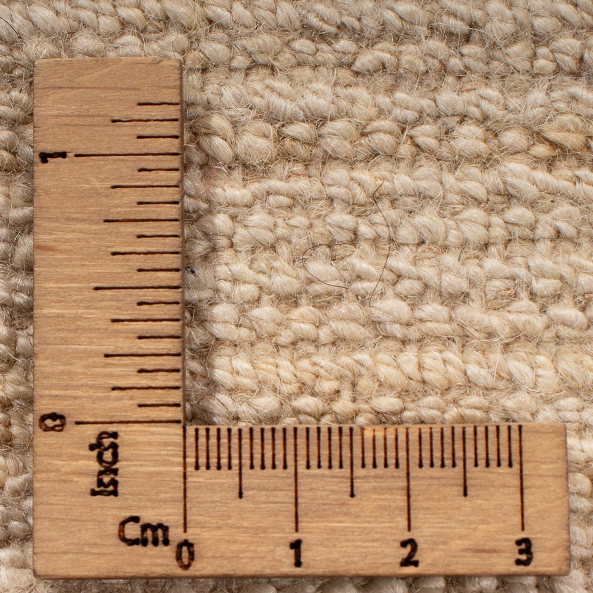 Gabbeh-matta - persisk - 240 x 175 cm - ljusbeige