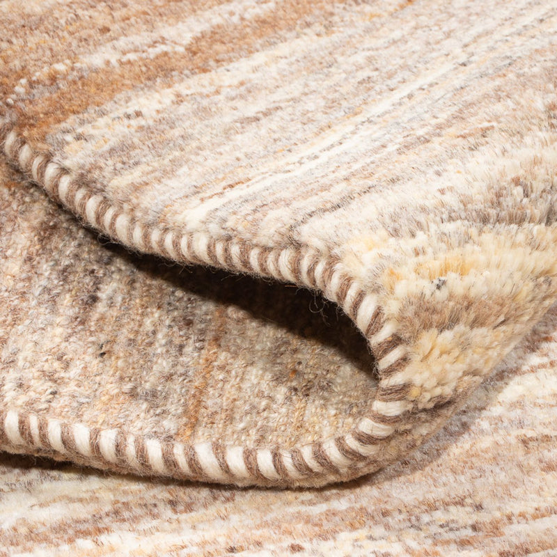 Gabbeh-matta - persisk - 96 x 61 cm - ljusbrun