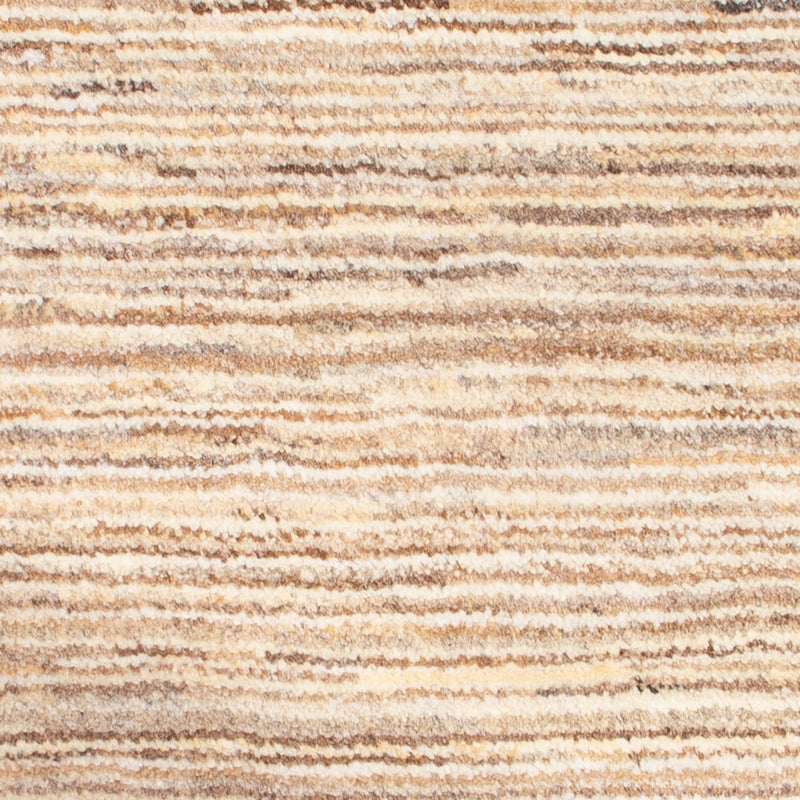 Gabbeh-matta - persisk - 96 x 61 cm - ljusbeige