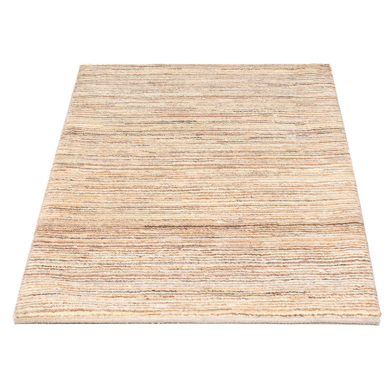 Gabbeh-matta - persisk - 96 x 61 cm - ljusbeige