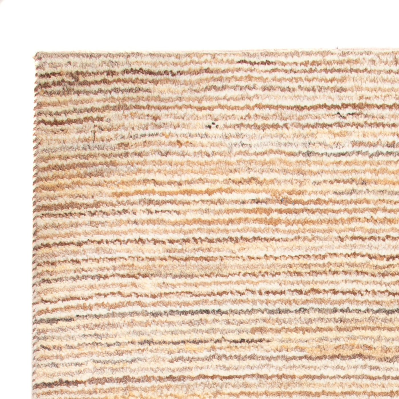 Gabbeh-matta - persisk - 96 x 62 cm - ljusbeige
