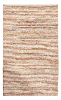 Gabbeh-matta - persisk - 92 x 61 cm - ljusbeige