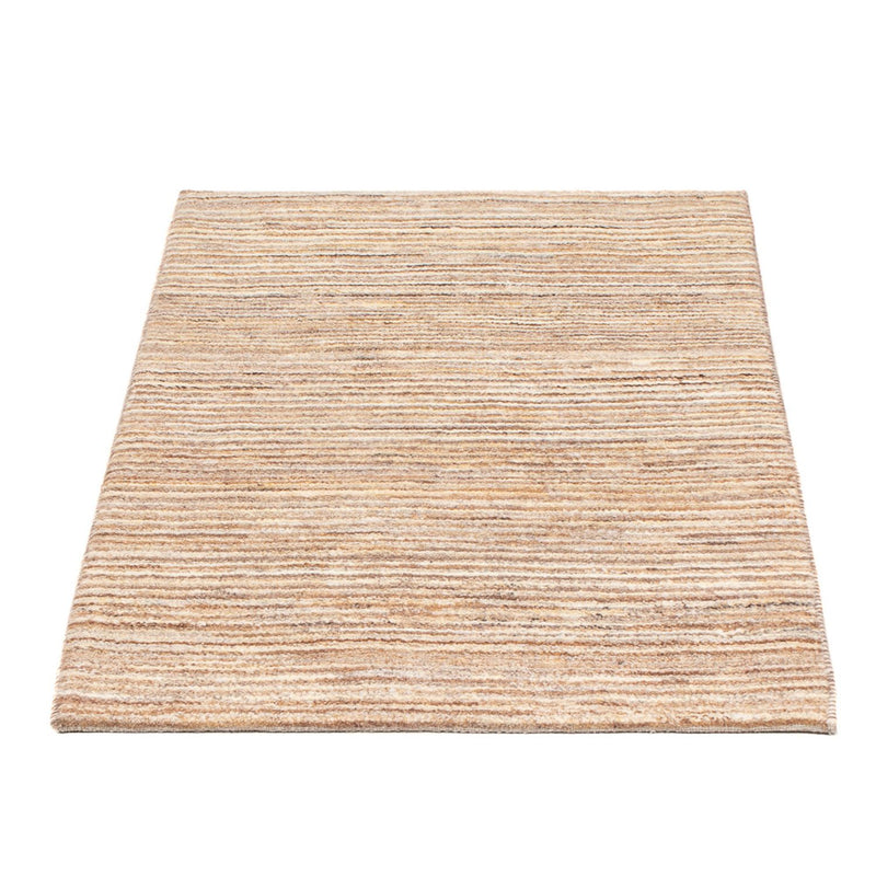Gabbeh-matta - persisk - 92 x 61 cm - ljusbeige