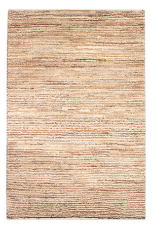 Gabbeh-matta - persisk - 88 x 60 cm - ljusbeige