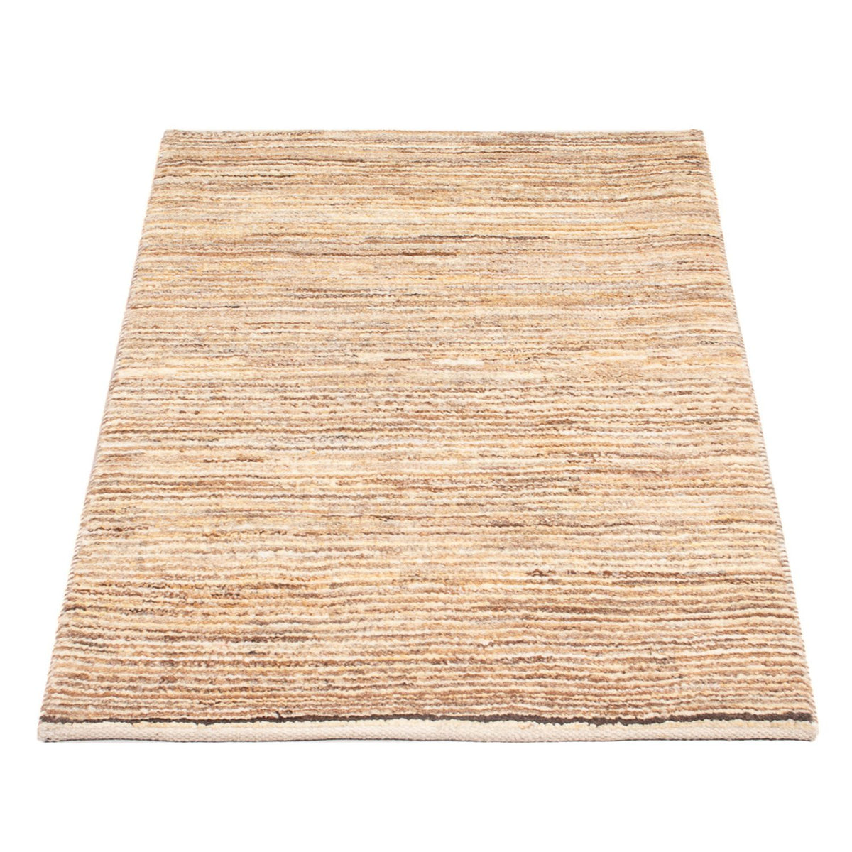 Gabbeh-matta - persisk - 88 x 60 cm - ljusbeige