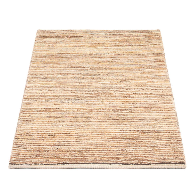 Gabbeh-matta - persisk - 88 x 60 cm - ljusbeige