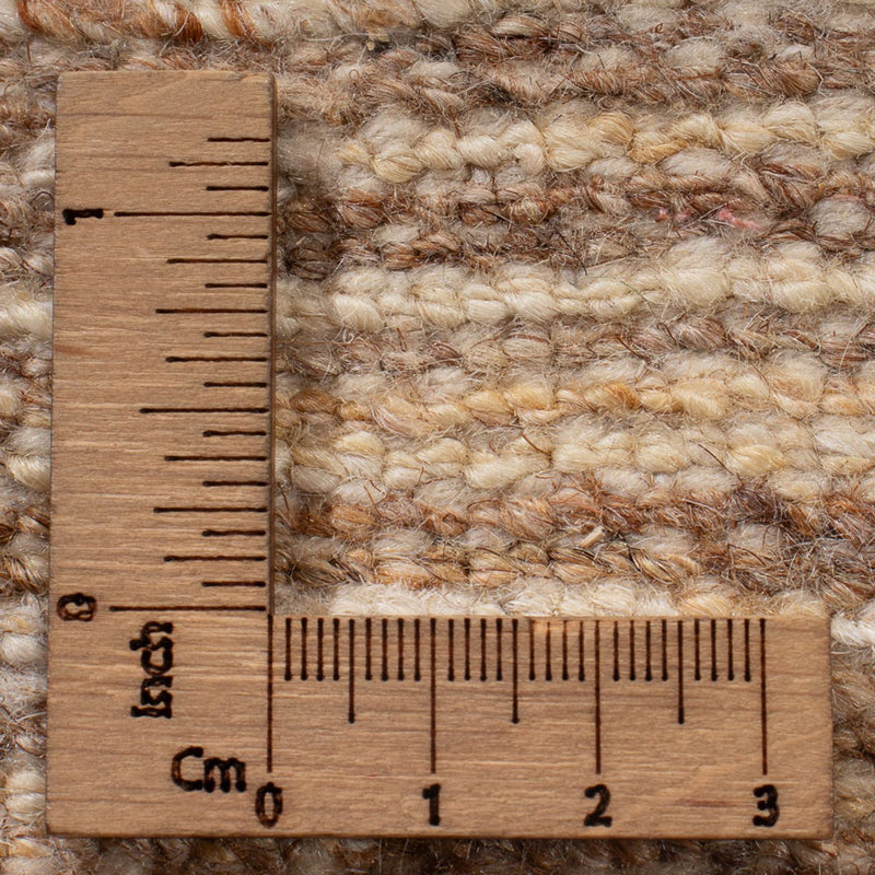 Gabbeh-matta - persisk - 88 x 60 cm - ljusbeige