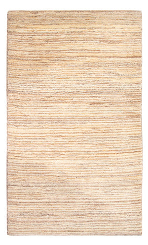 Gabbeh-matta - persisk - 102 x 62 cm - ljusbeige