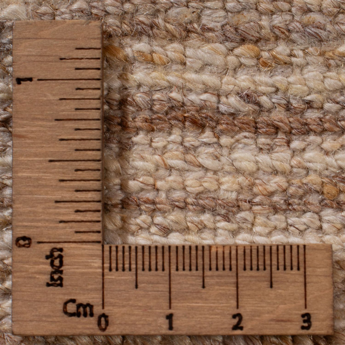 Gabbeh-matta - persisk - 102 x 62 cm - ljusbeige