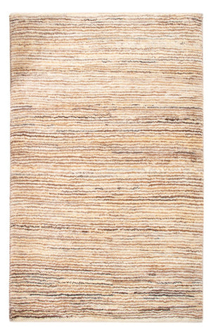 Gabbeh-matta - persisk - 96 x 64 cm - ljusbeige