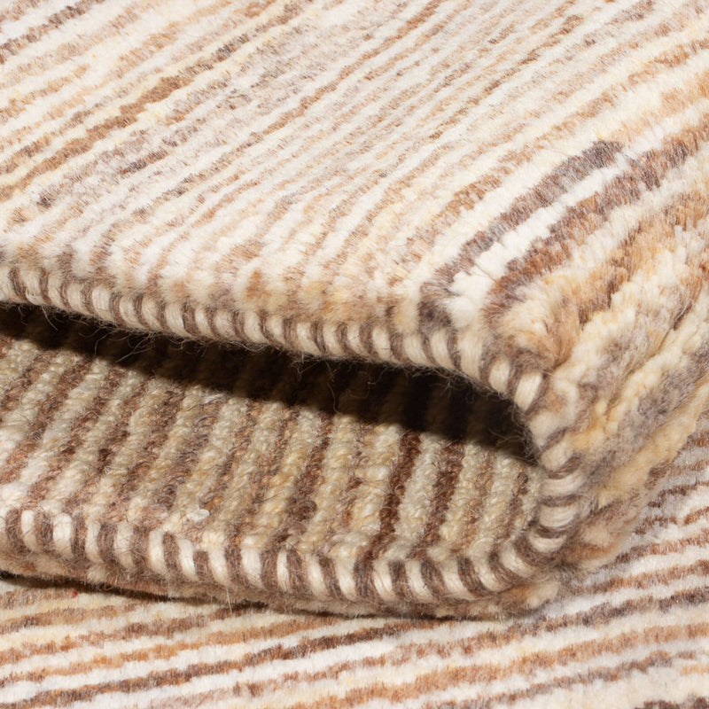 Gabbeh-matta - persisk - 96 x 64 cm - ljusbeige