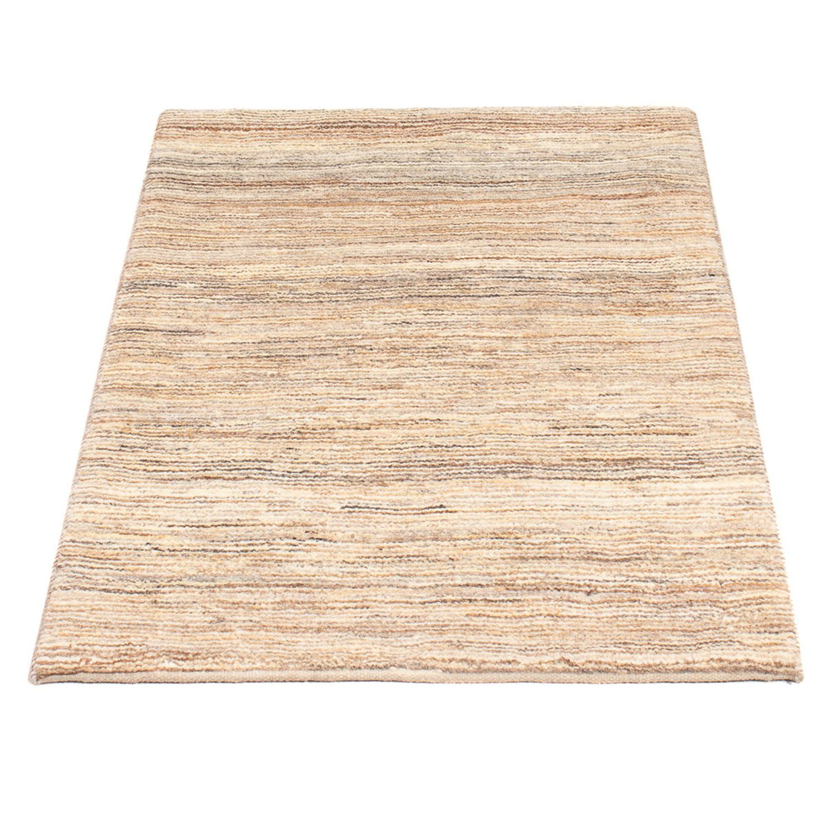 Gabbeh-matta - persisk - 96 x 61 cm - ljusbeige
