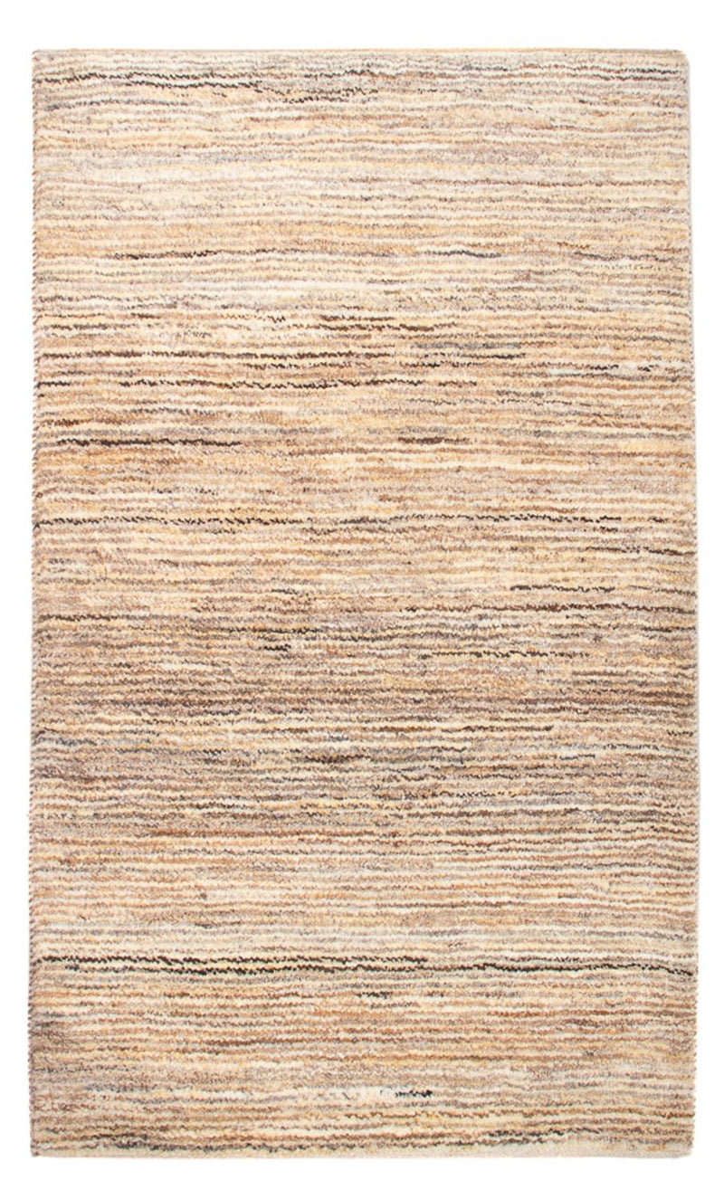 Gabbeh-matta - persisk - 98 x 62 cm - ljusbeige
