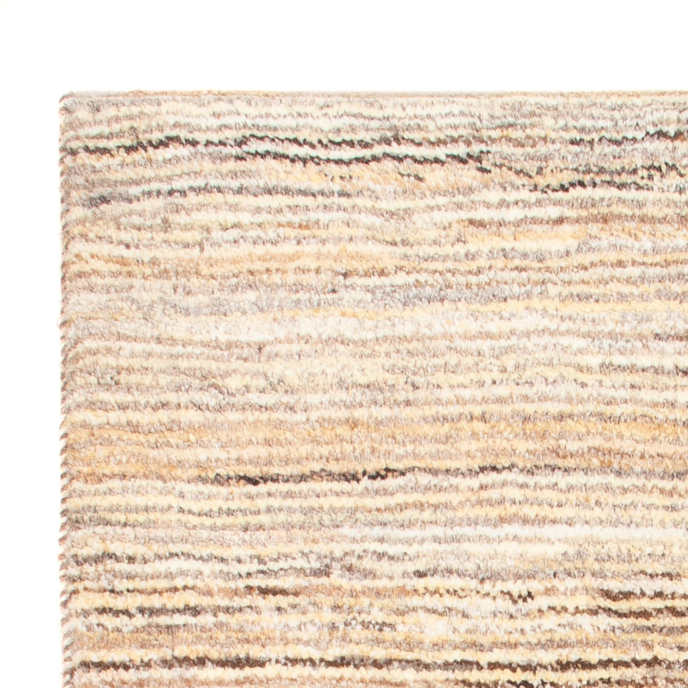 Gabbeh-matta - persisk - 98 x 62 cm - ljusbeige