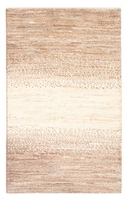 Gabbeh-matta - persisk - 93 x 58 cm - ljusbeige