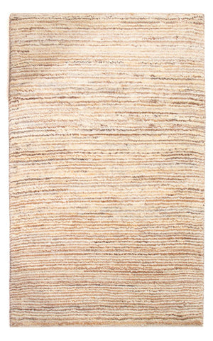 Gabbeh-matta - persisk - 93 x 58 cm - ljusbeige
