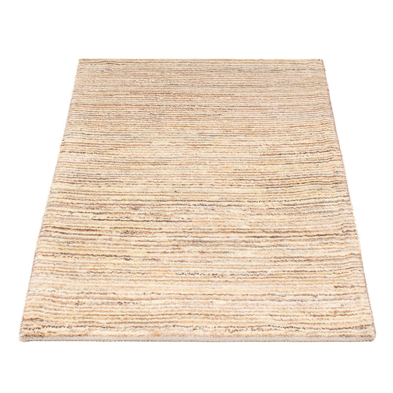 Gabbeh-matta - persisk - 93 x 58 cm - ljusbeige