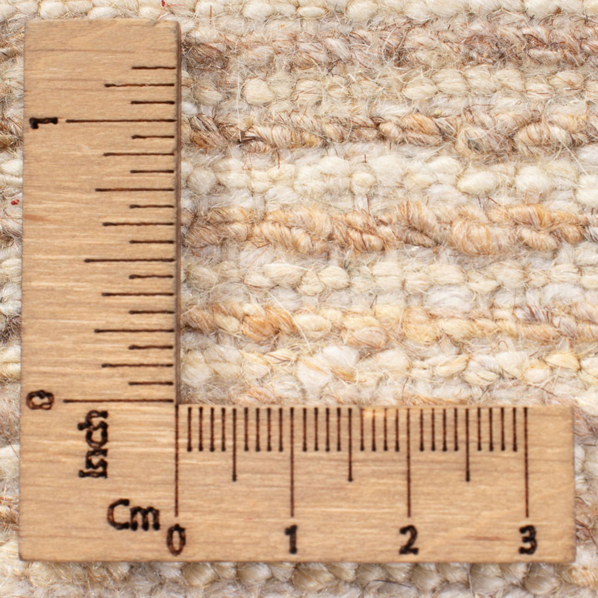 Gabbeh-matta - persisk - 93 x 58 cm - ljusbeige