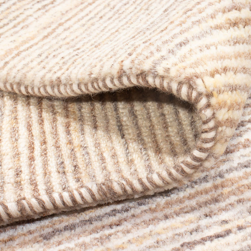 Gabbeh-matta - persisk - 148 x 106 cm - mörk beige