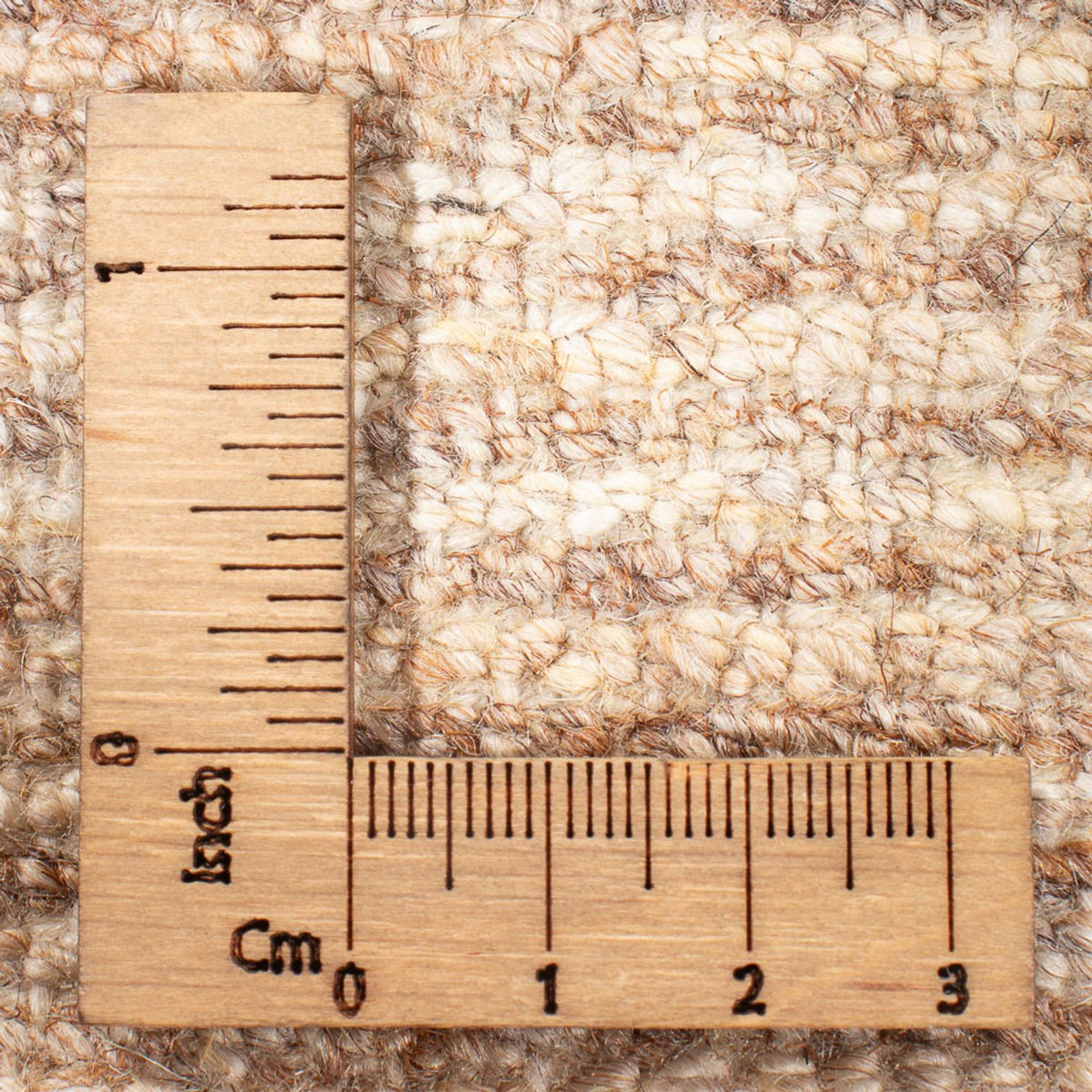 Gabbeh-matta - persisk - 152 x 100 cm - mörk beige