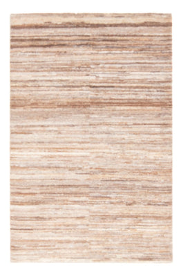Gabbeh-matta - persisk - 145 x 98 cm - mörk beige