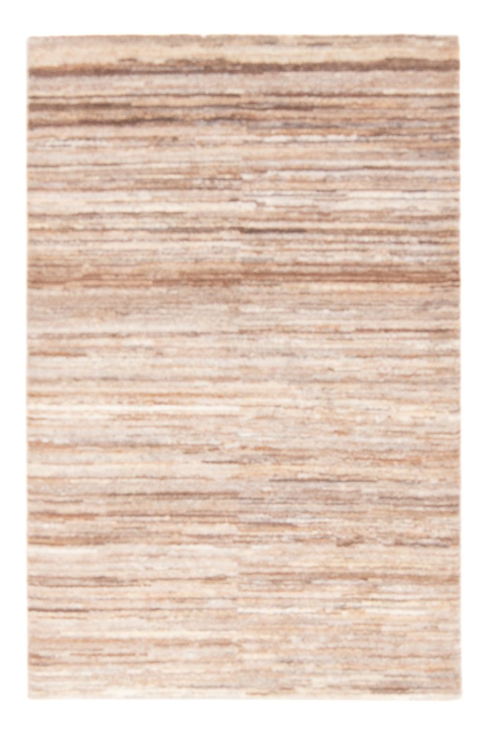 Gabbeh-matta - persisk - 145 x 98 cm - mörk beige