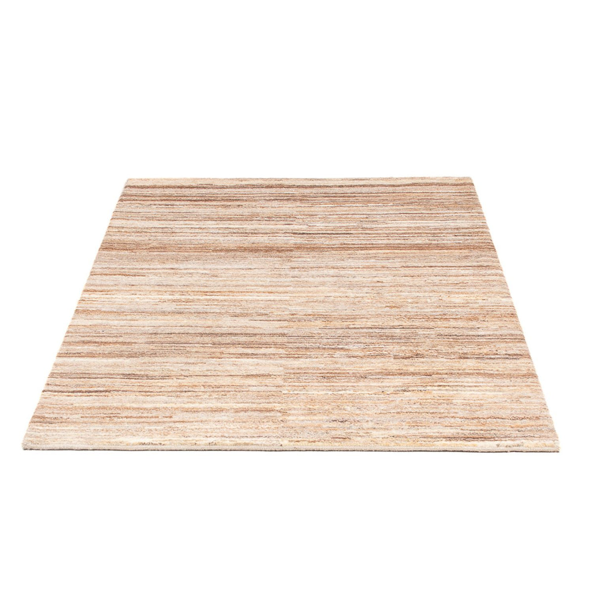 Gabbeh-matta - persisk - 145 x 98 cm - mörk beige