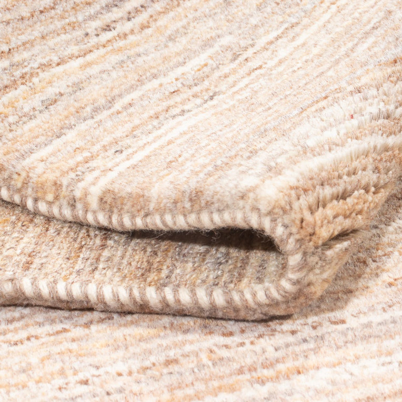 Gabbeh-matta - persisk - 150 x 96 cm - mörk beige