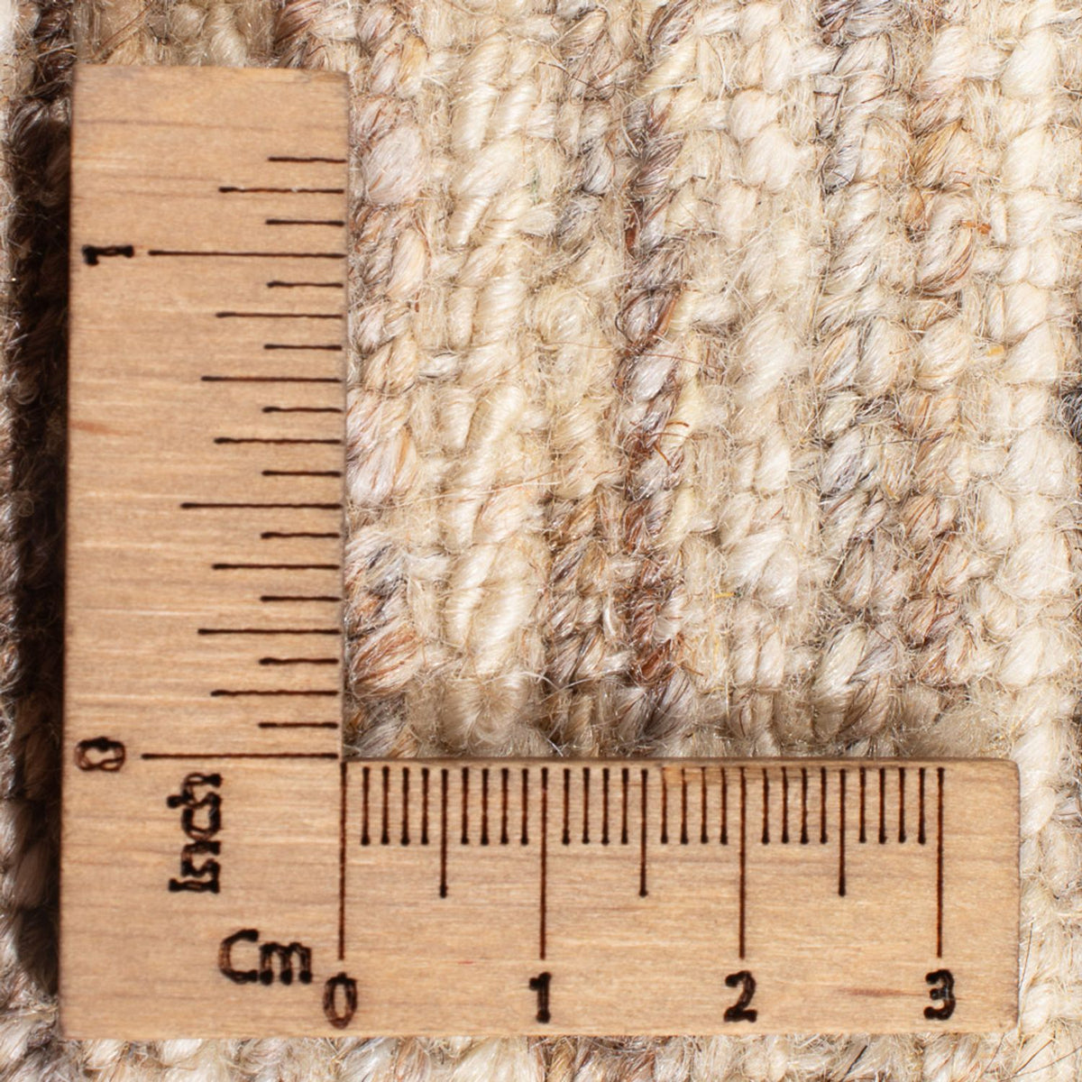 Gabbeh-matta - persisk - 149 x 97 cm - mörk beige