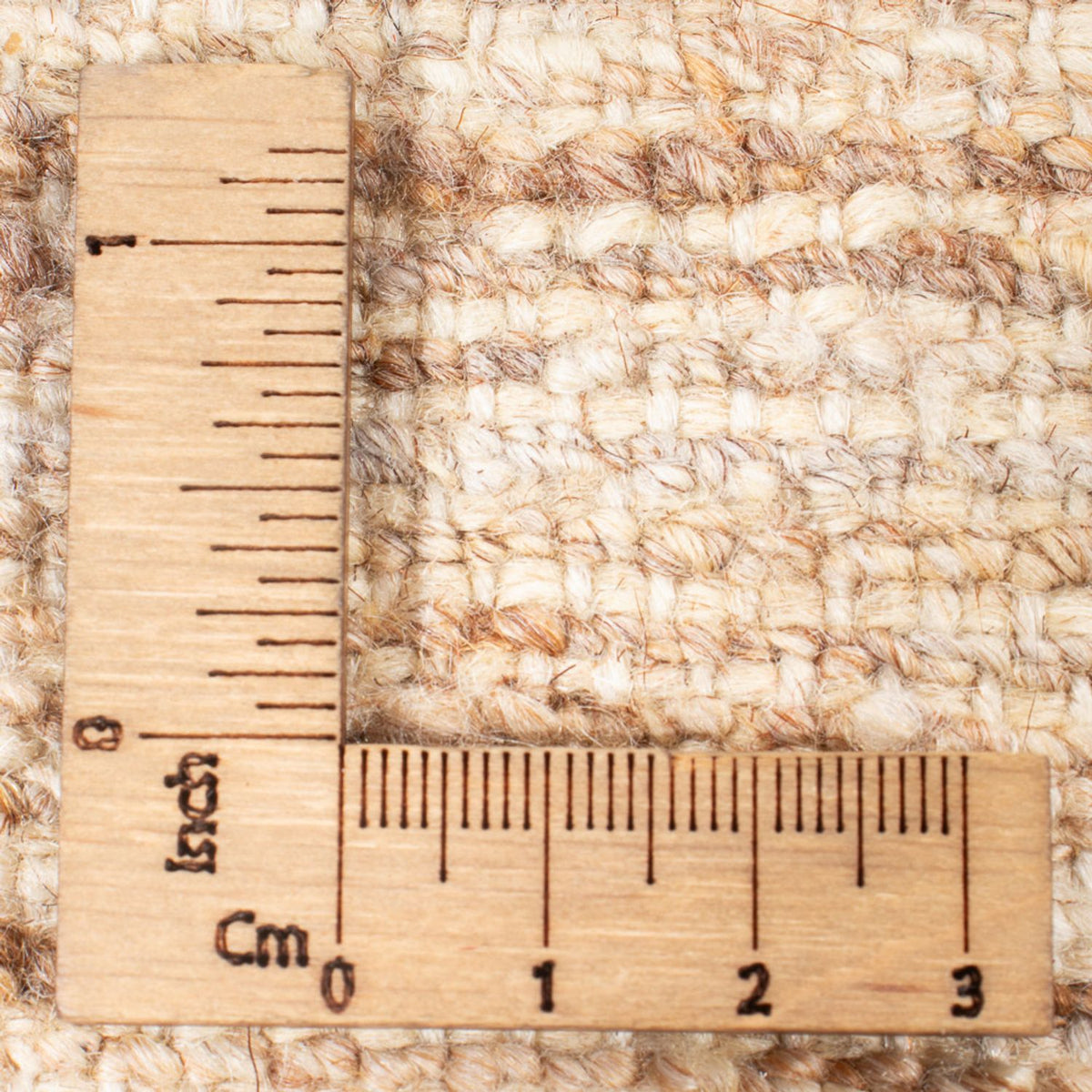 Gabbeh-matta - persisk - 145 x 104 cm - mörk beige