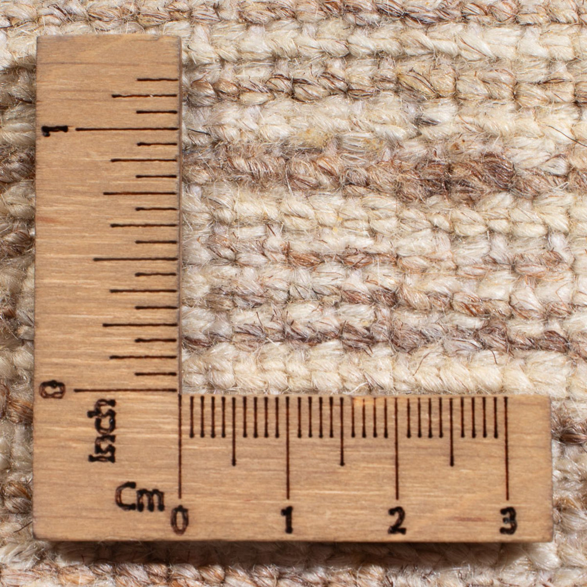 Gabbeh-matta - persisk - 146 x 100 cm - mörk beige