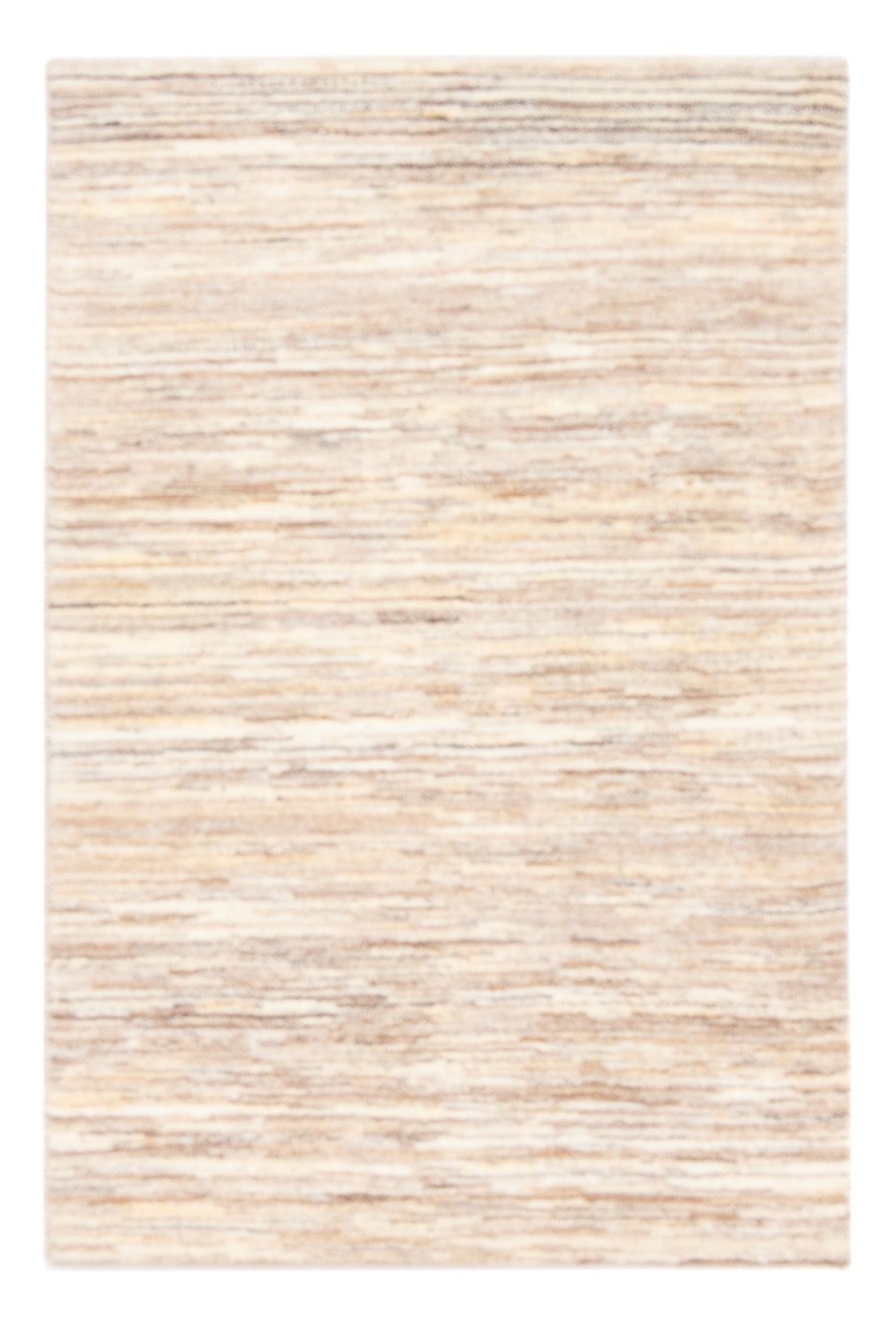 Gabbeh-matta - persisk - 143 x 94 cm - mörk beige