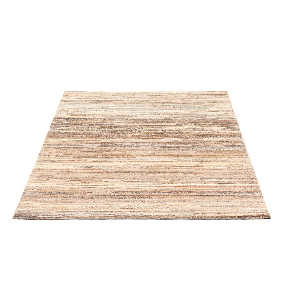Gabbeh-matta - persisk - 145 x 100 cm - mörk beige