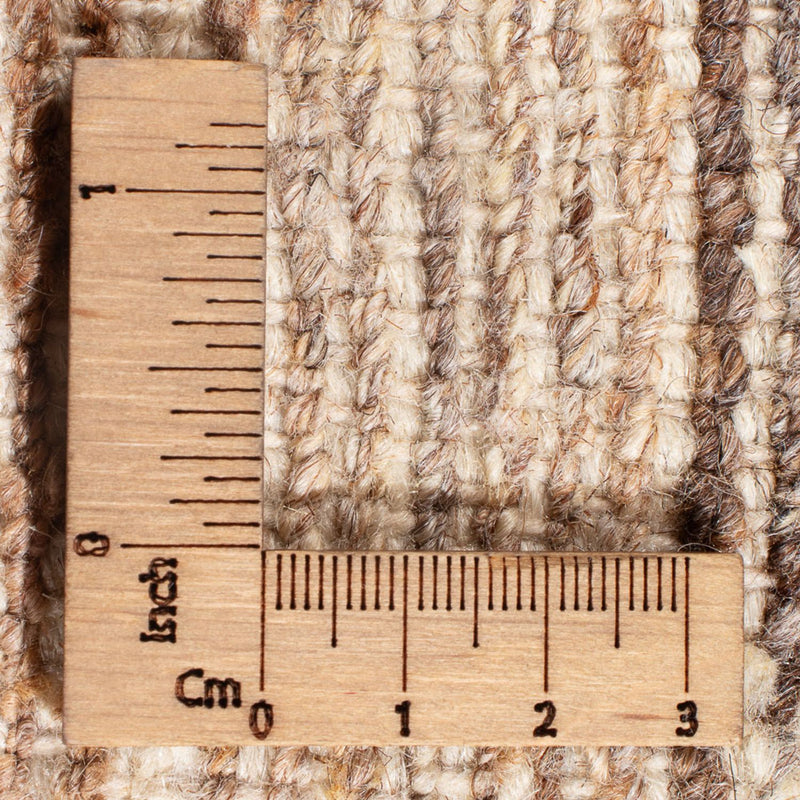 Gabbeh-matta - persisk - 145 x 100 cm - mörk beige