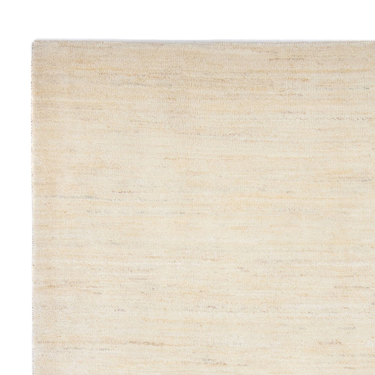 Gabbeh-matta - persisk - 246 x 175 cm - ljusbeige