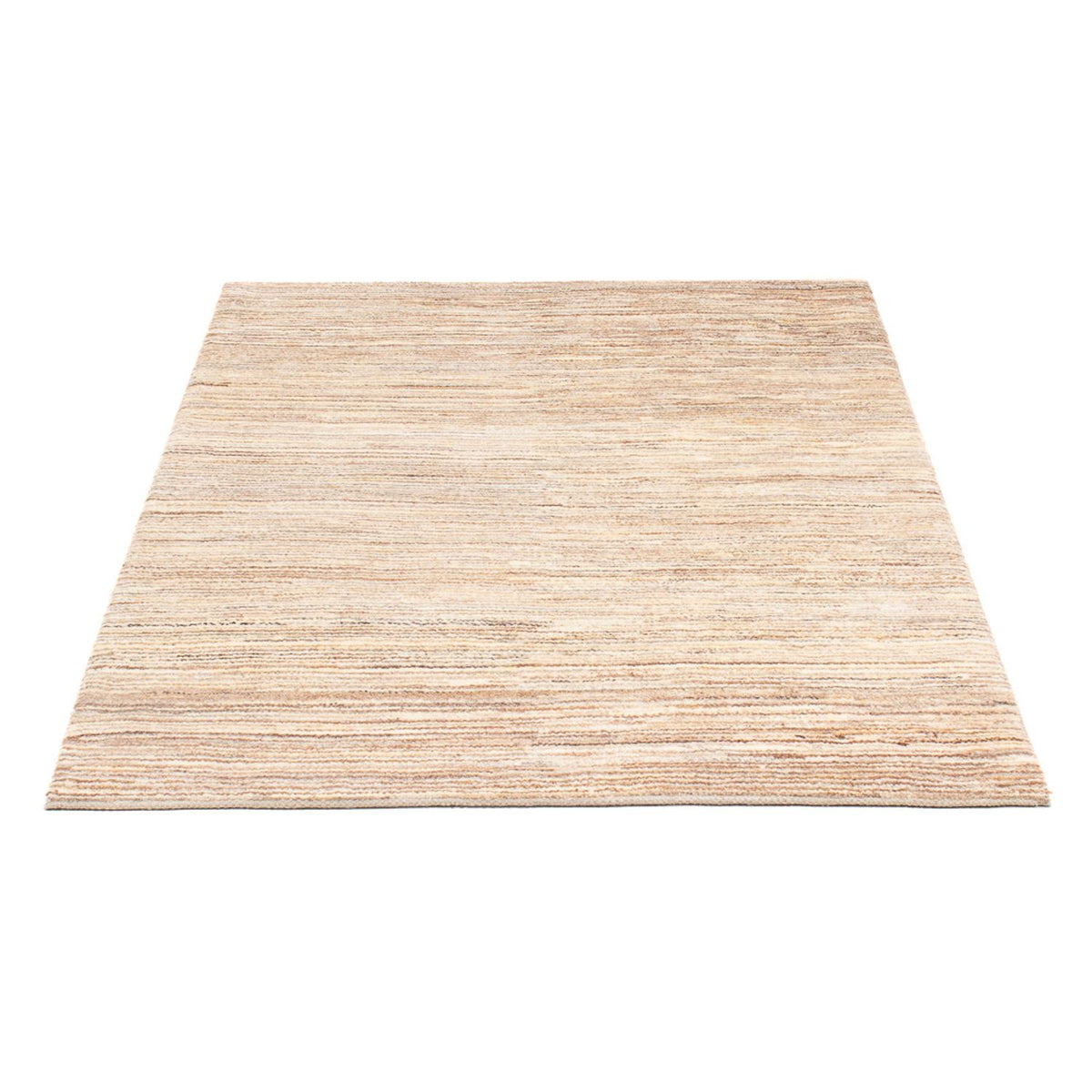 Gabbeh-matta - persisk - 146 x 97 cm - mörk beige