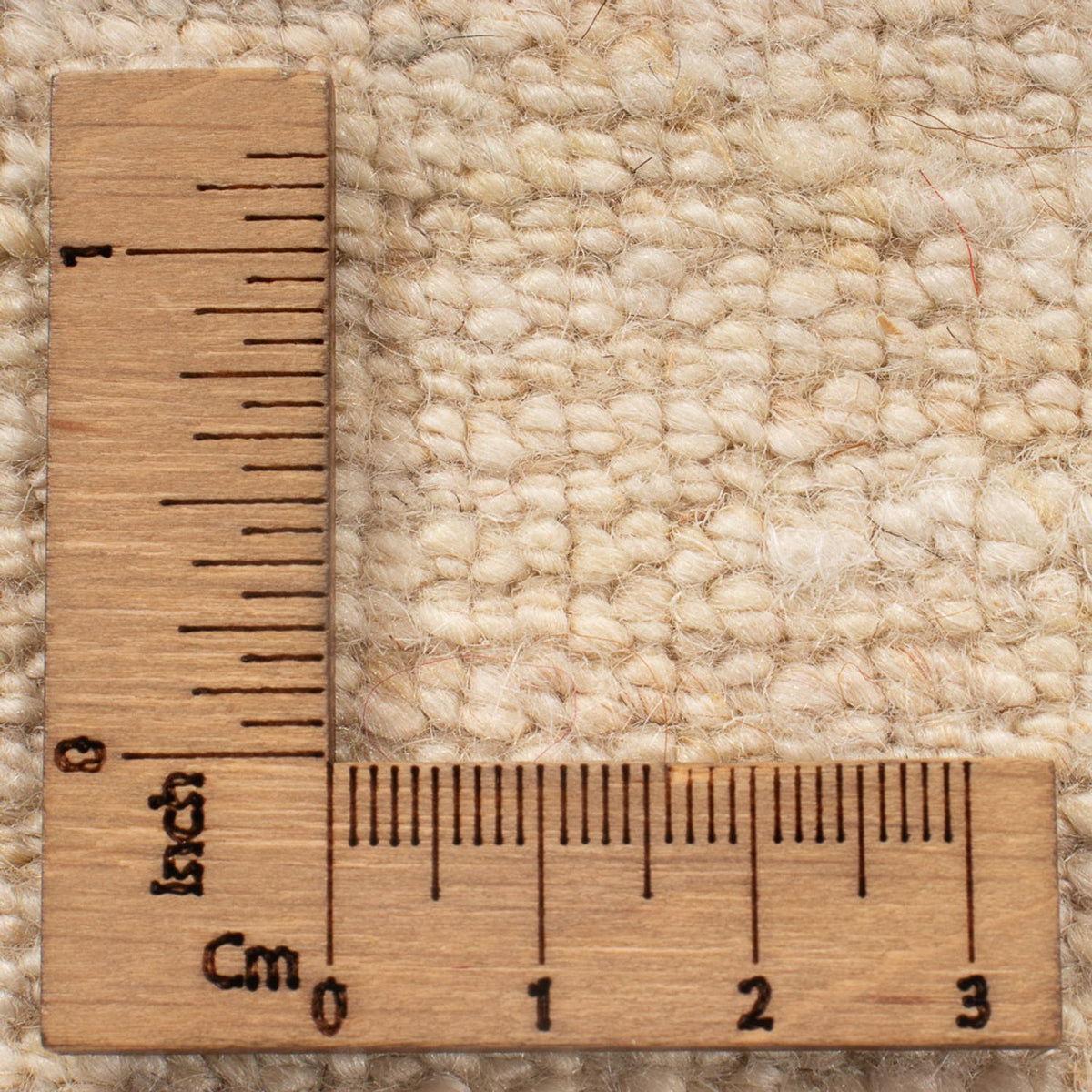 Gabbeh-matta - persisk - 252 x 170 cm - ljusbeige