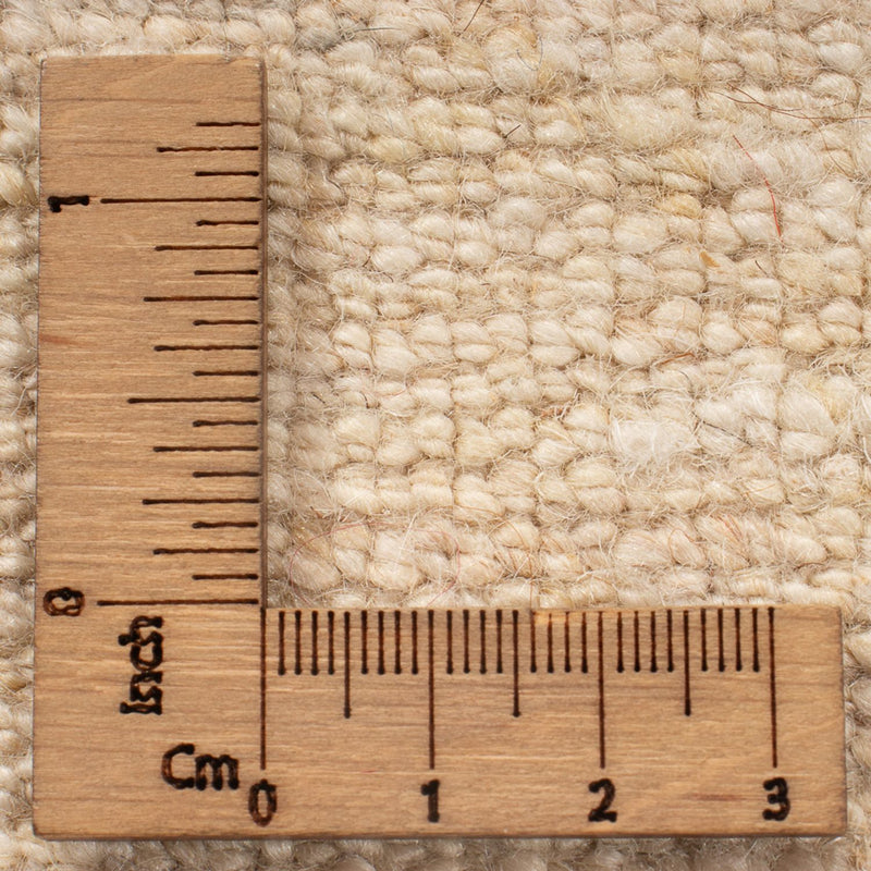 Gabbeh-matta - persisk - 252 x 170 cm - ljusbeige