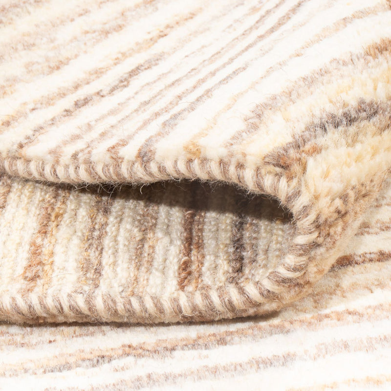 Gabbeh-matta - persisk - 144 x 98 cm - mörk beige