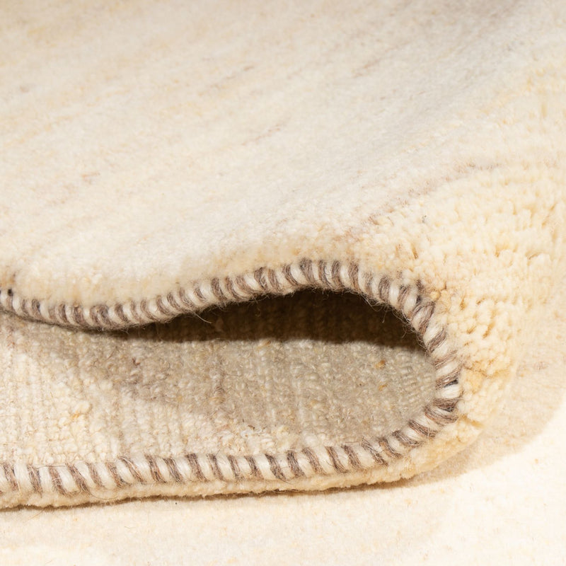 Gabbeh-matta - persisk - 226 x 174 cm - ljusbeige