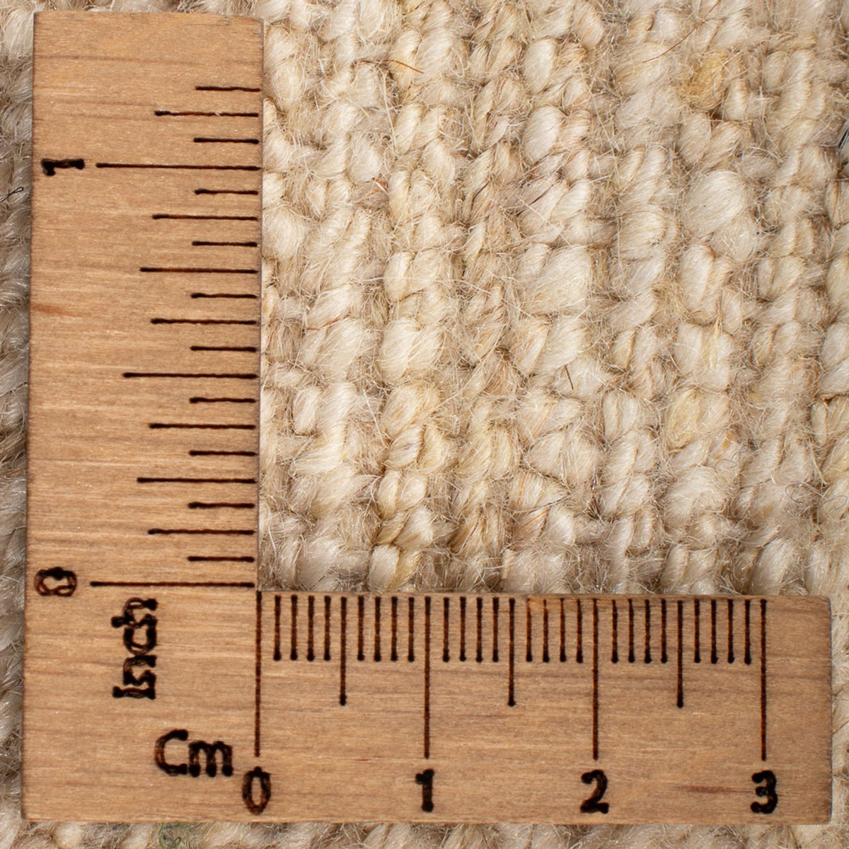 Gabbeh-matta - persisk - 238 x 174 cm - ljusbeige