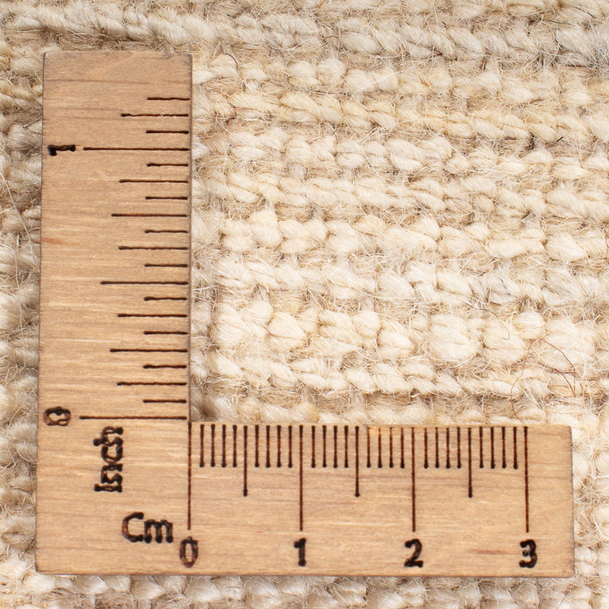 Gabbeh-matta - persisk - 200 x 148 cm - ljusbeige