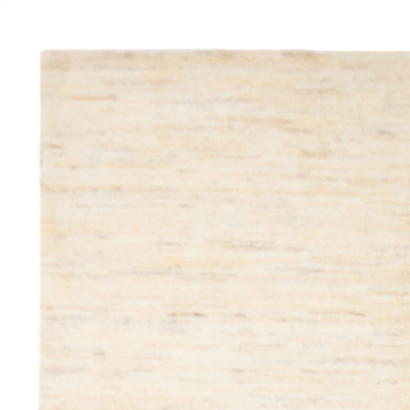 Gabbeh-matta - persisk - 196 x 151 cm - ljusbeige