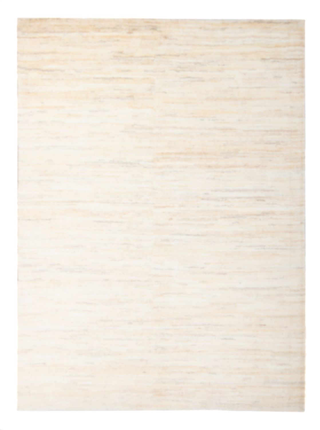 Gabbeh-matta - persisk - 200 x 147 cm - ljusbeige