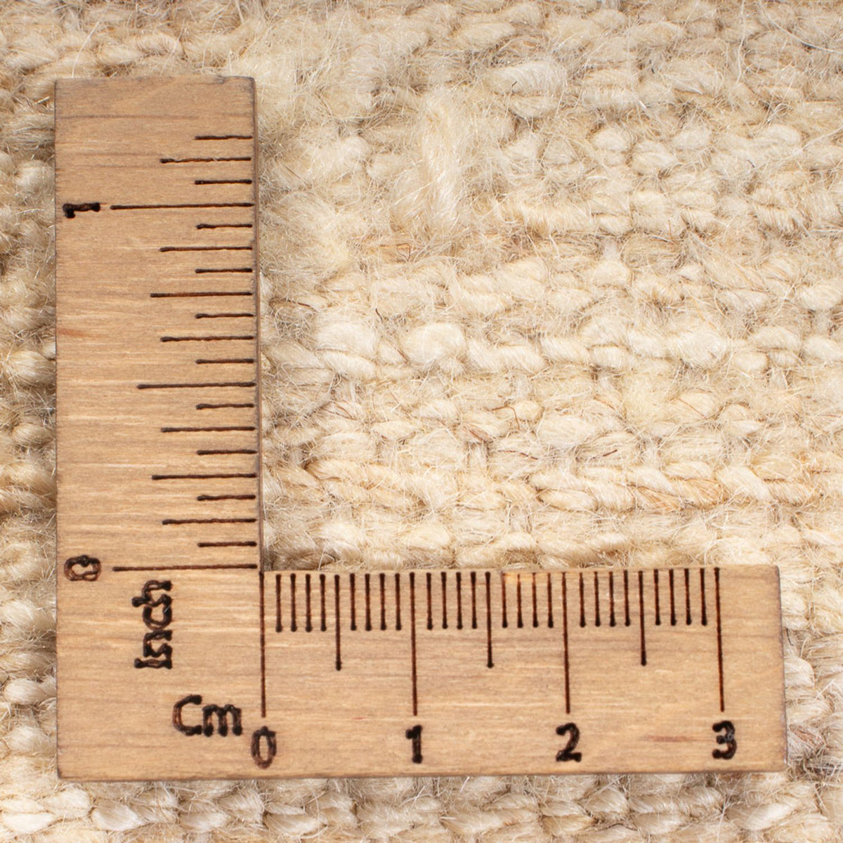 Gabbeh-matta - persisk - 200 x 147 cm - ljusbeige