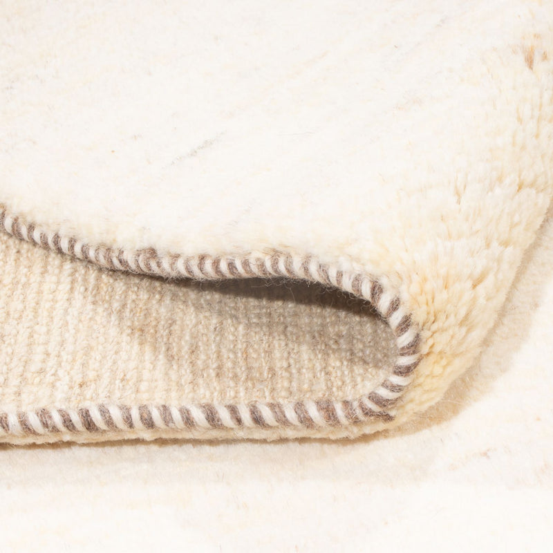 Gabbeh-matta - persisk - 197 x 145 cm - vit